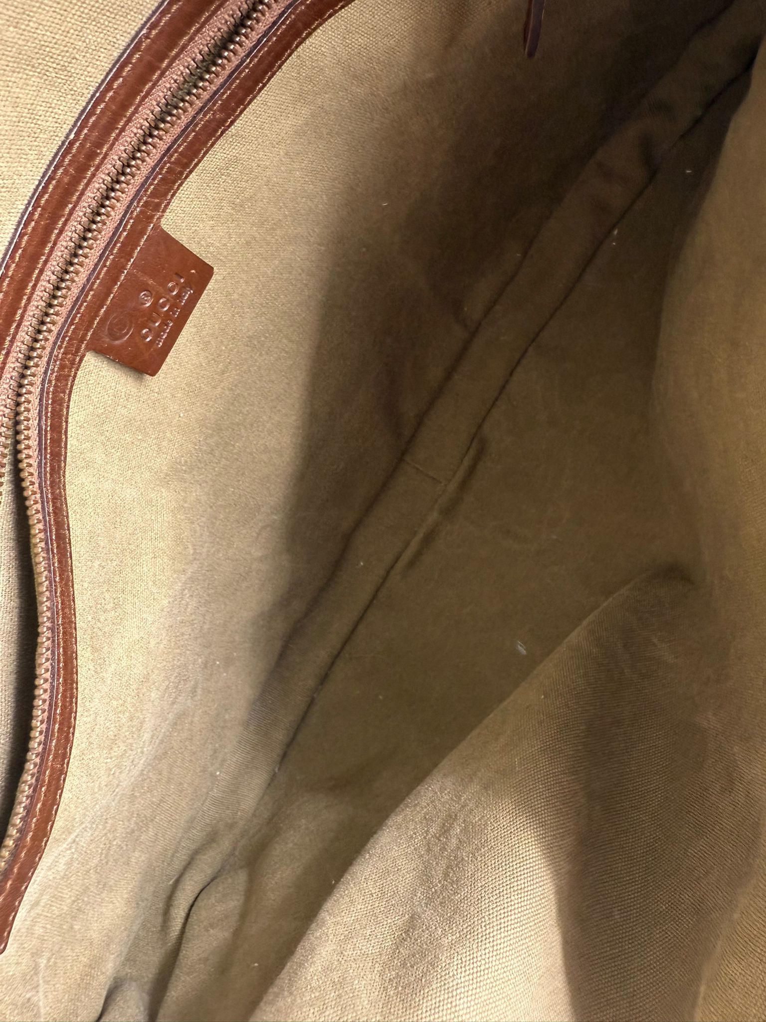 Gucci Bamboo Canvas Beige