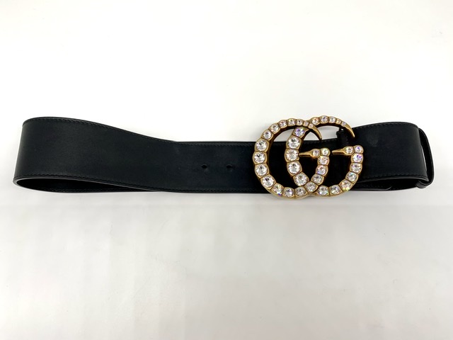Gucci crystal double G