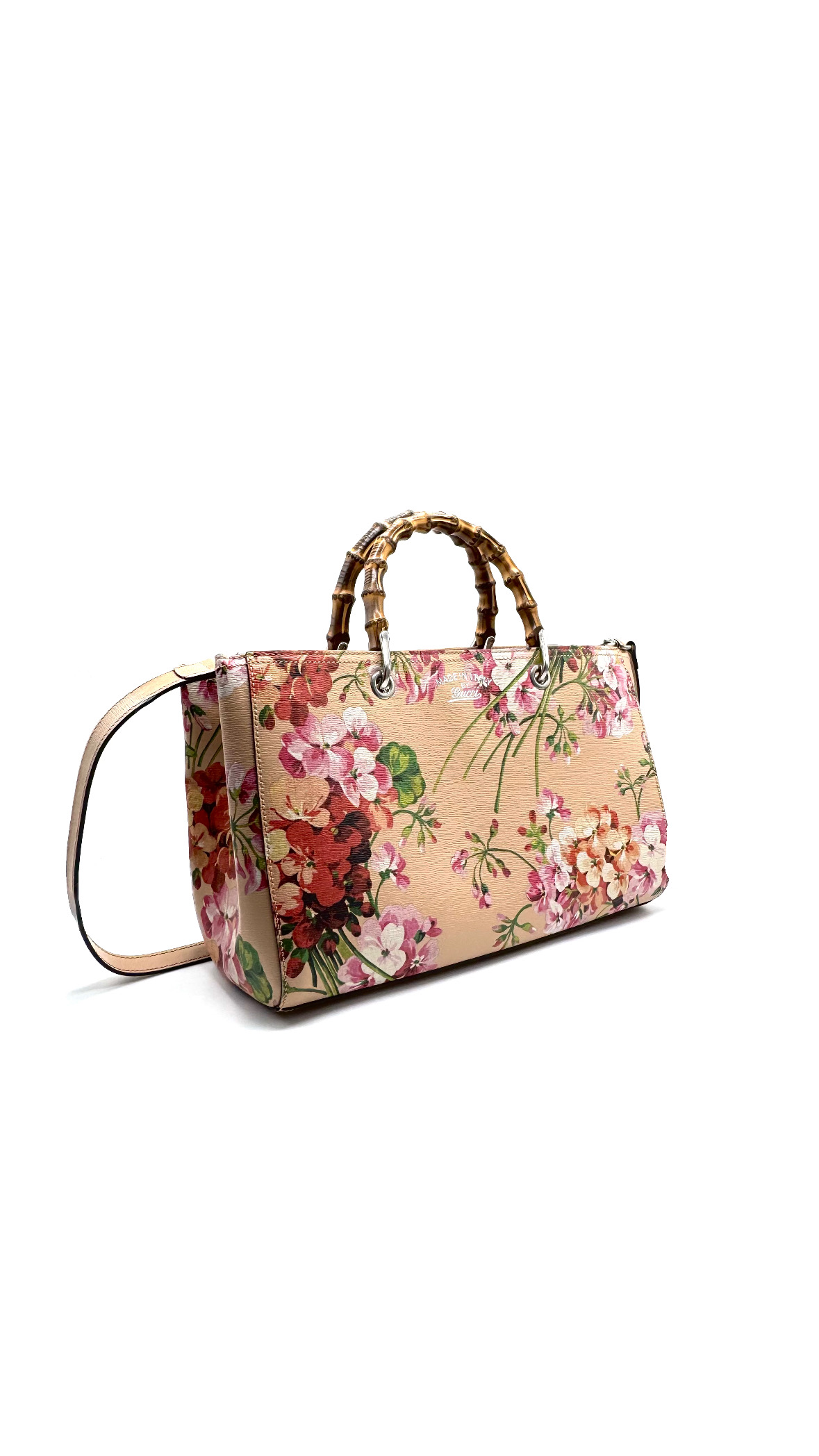 Gucci Flora Bamboo Shopper