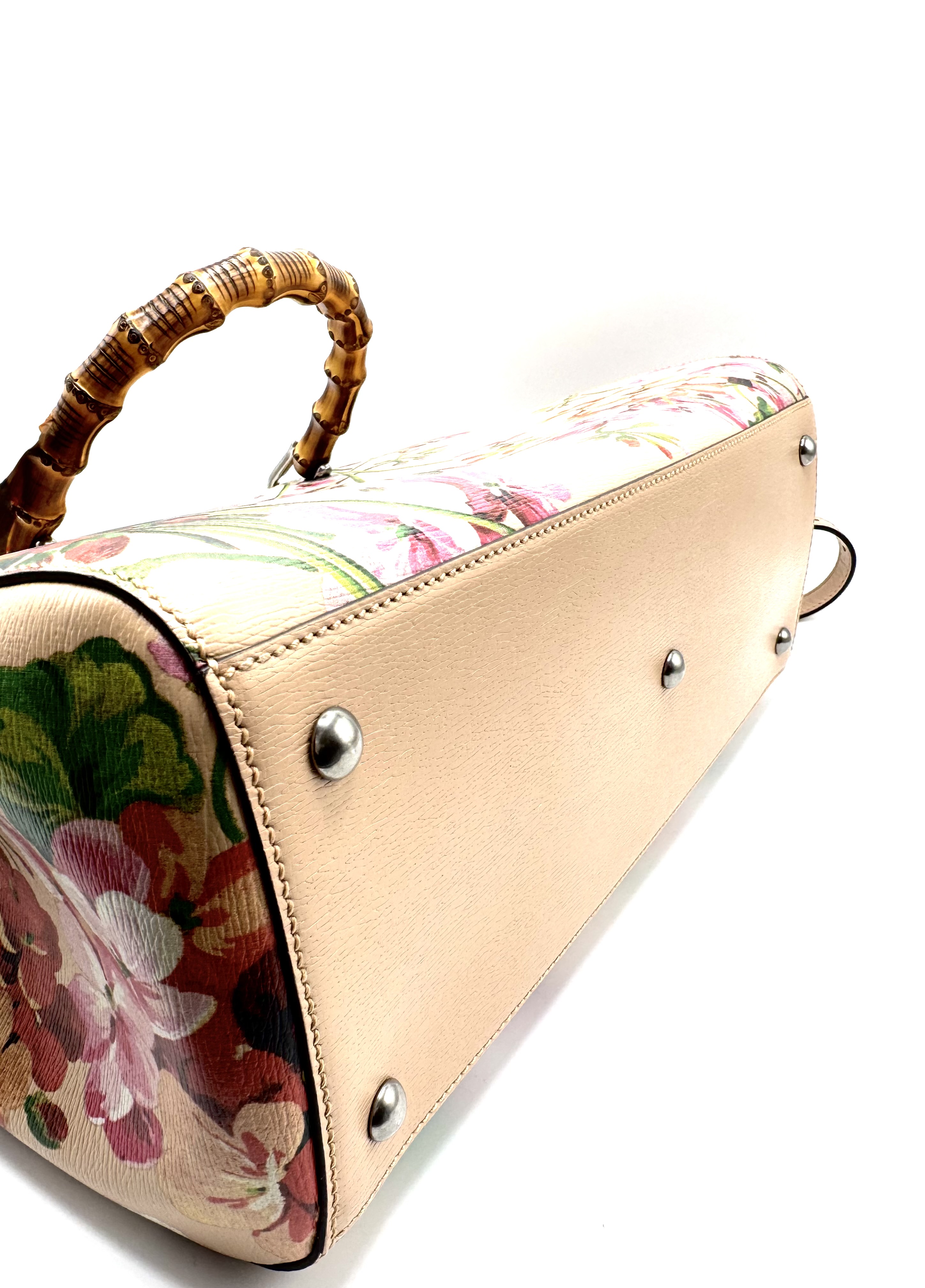 Gucci Flora Bamboo Shopper
