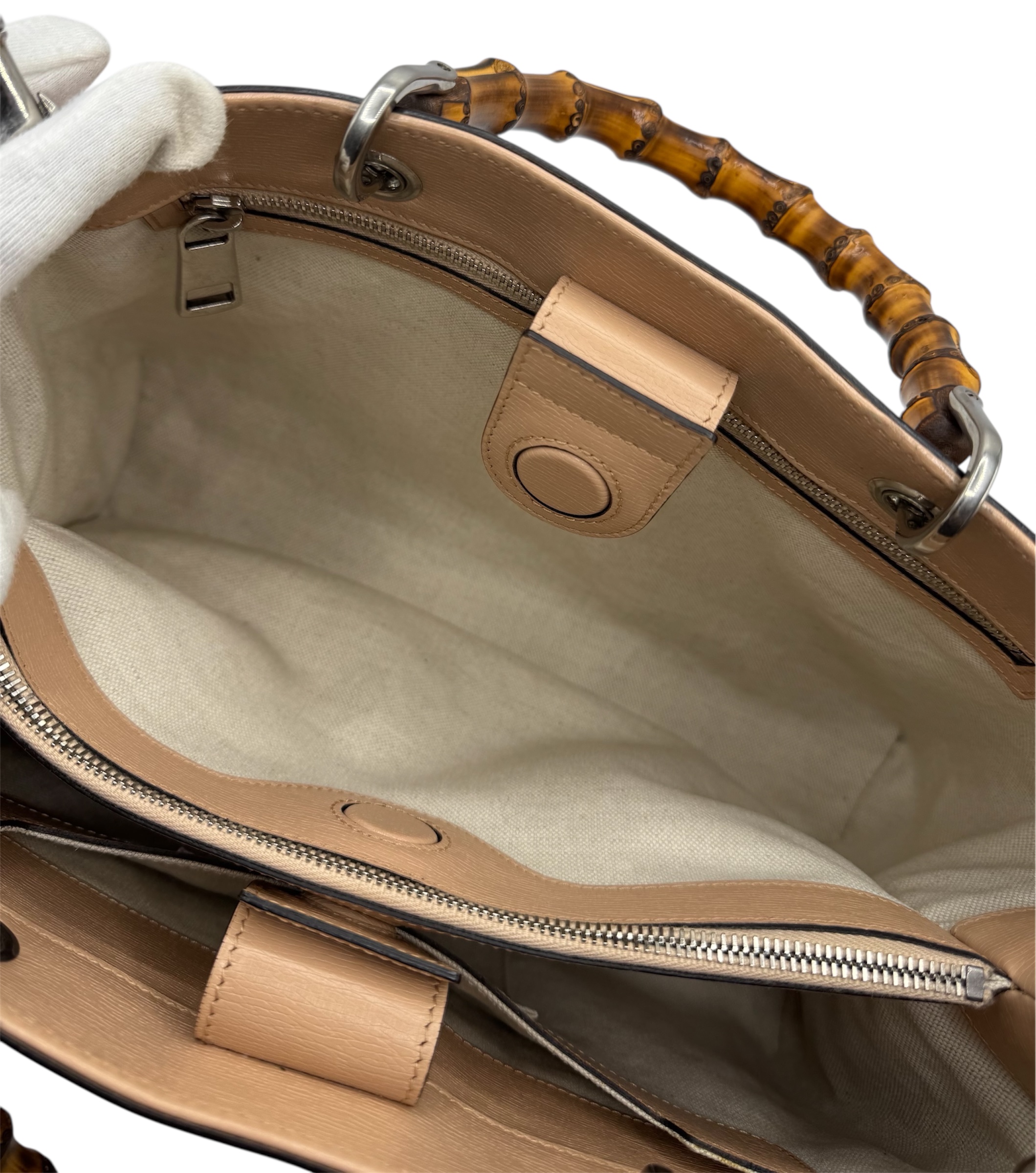 Gucci Flora Bamboo Shopper