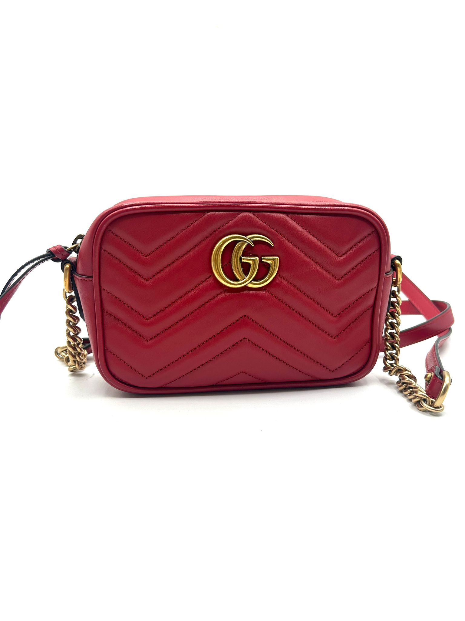 Gucci GG Marmont Mini rojo