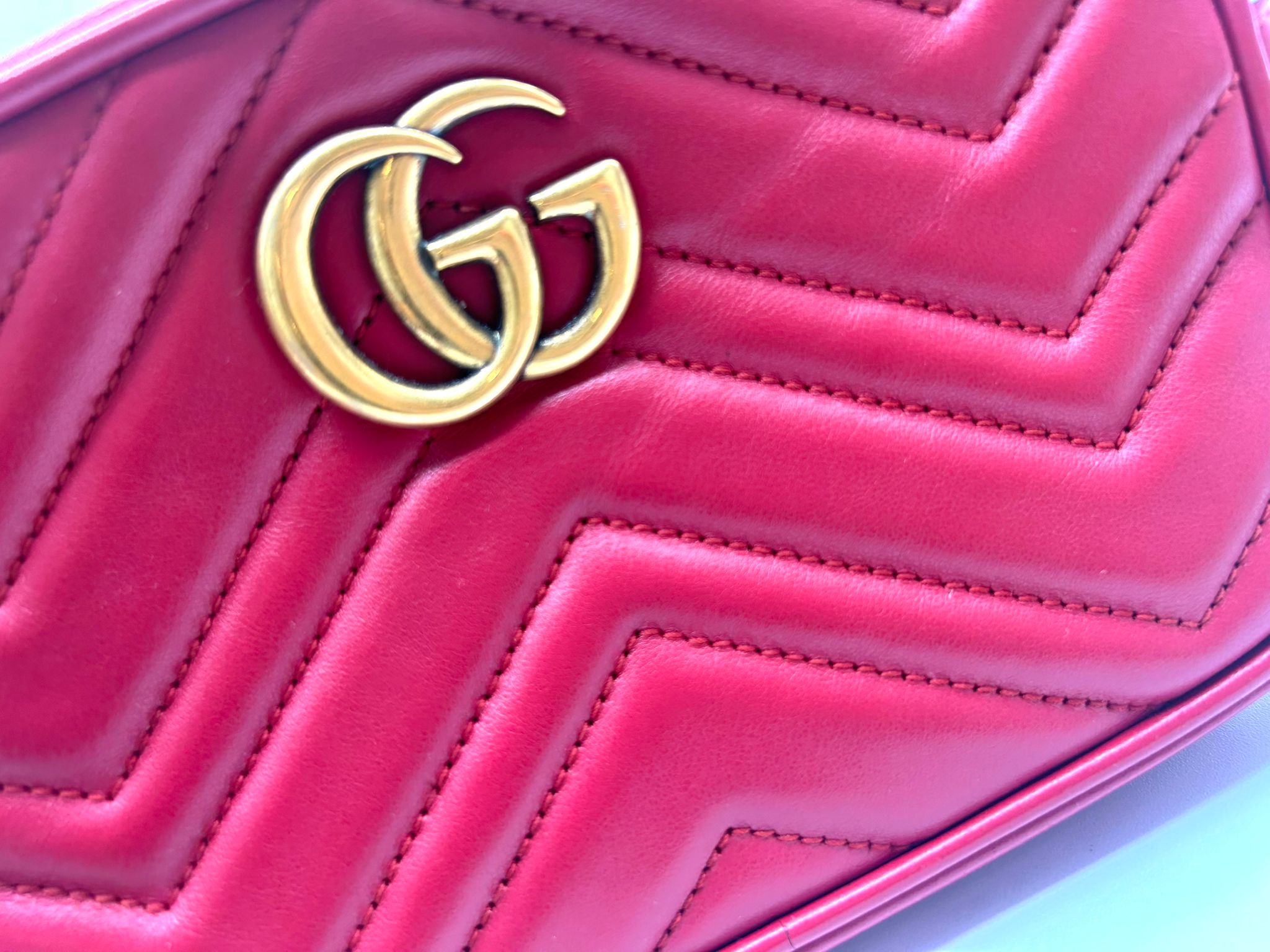 Gucci GG Marmont Mini rojo
