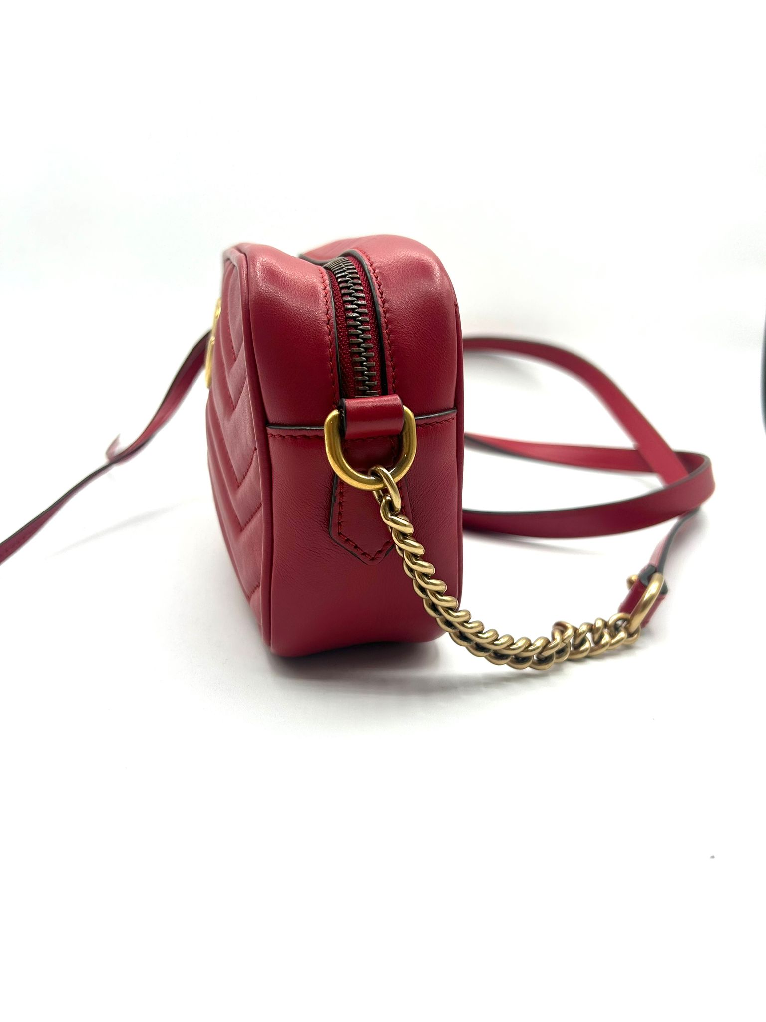Gucci GG Marmont Mini rojo