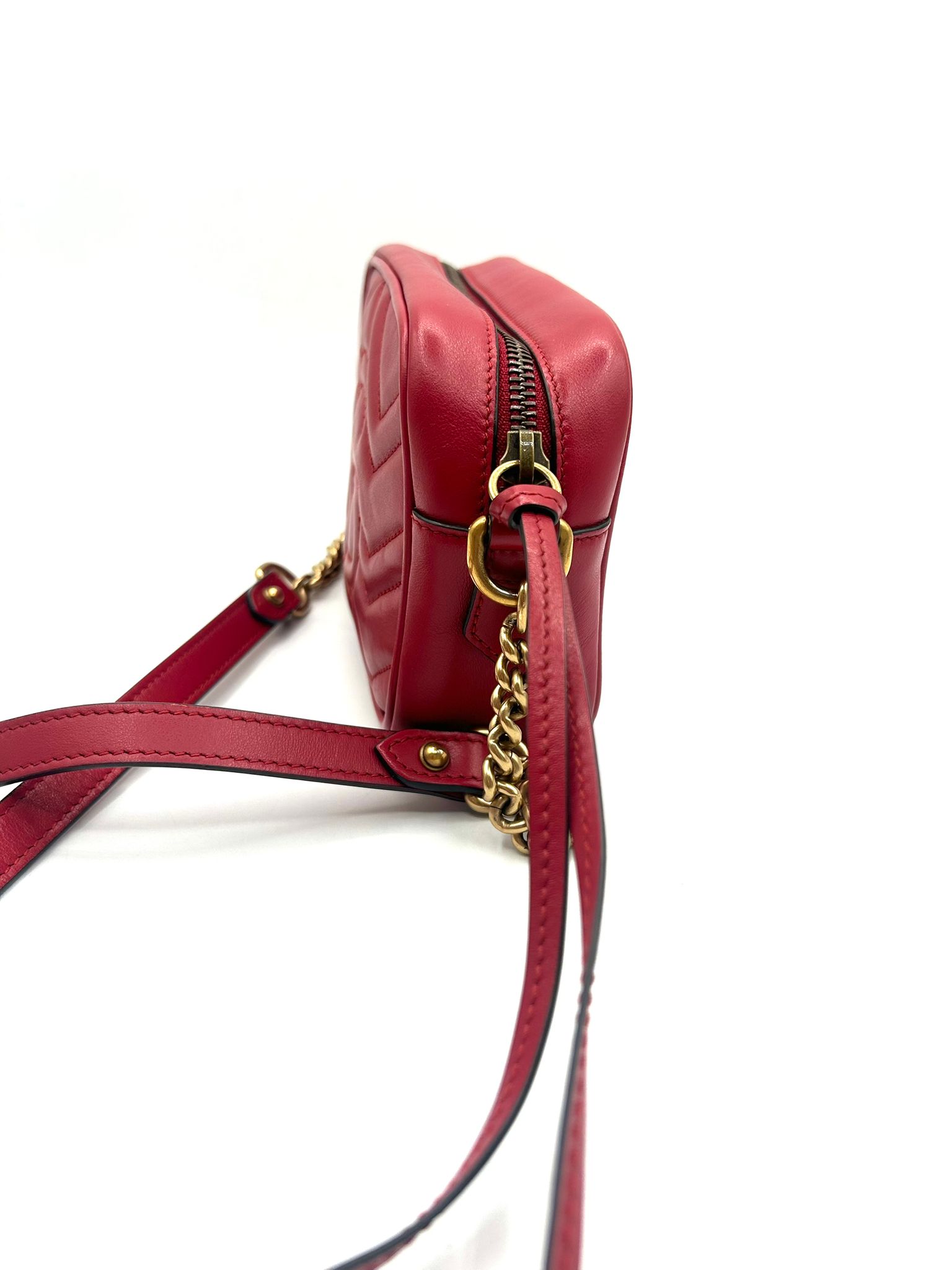 Gucci GG Marmont Mini rojo