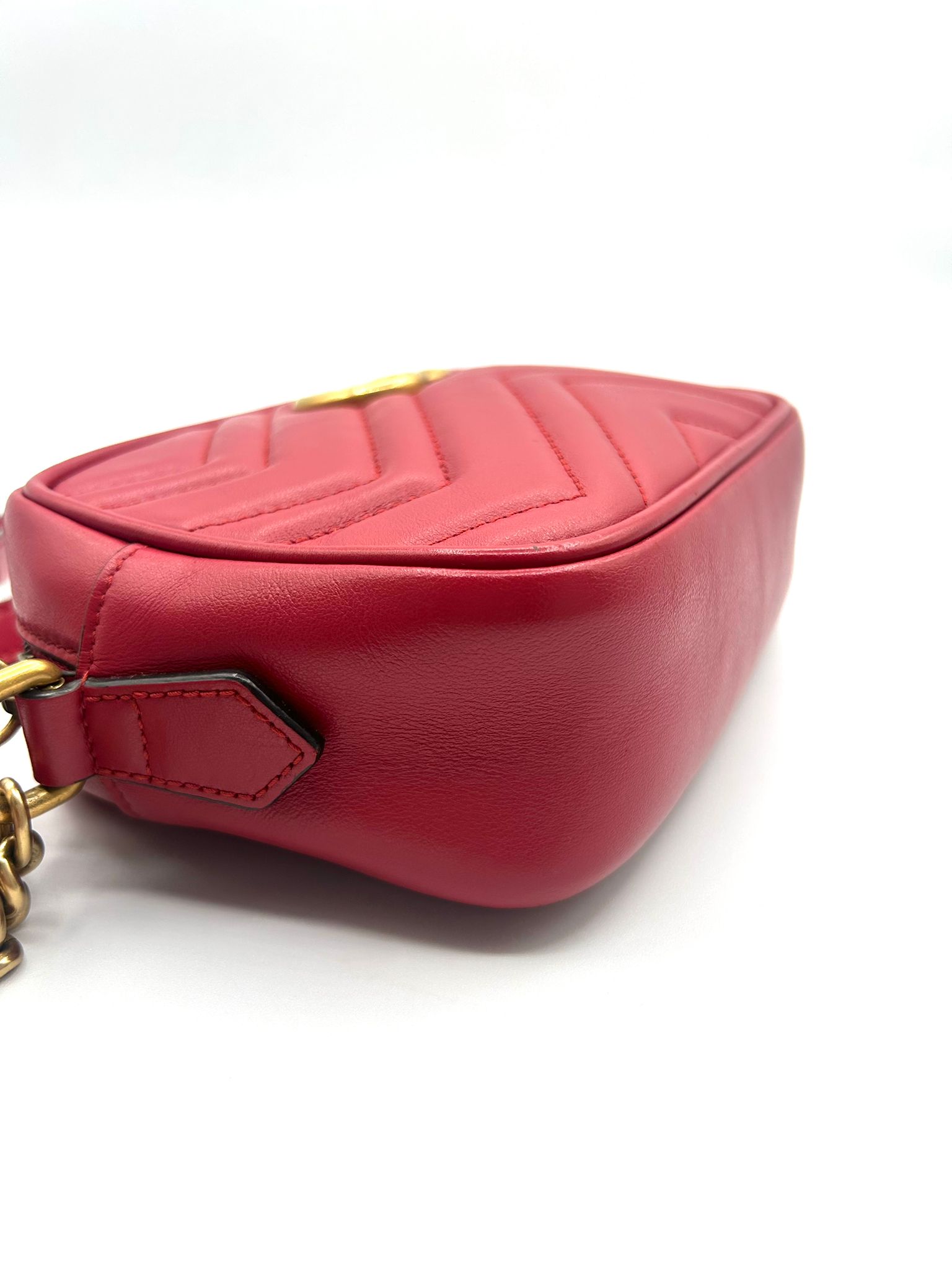 Gucci GG Marmont Mini rojo