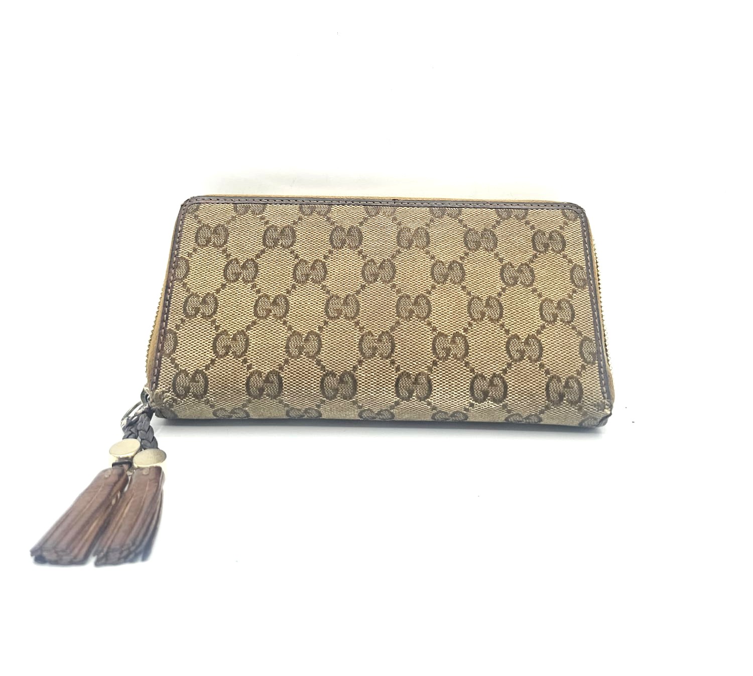 Gucci GG Supreme Zip Around