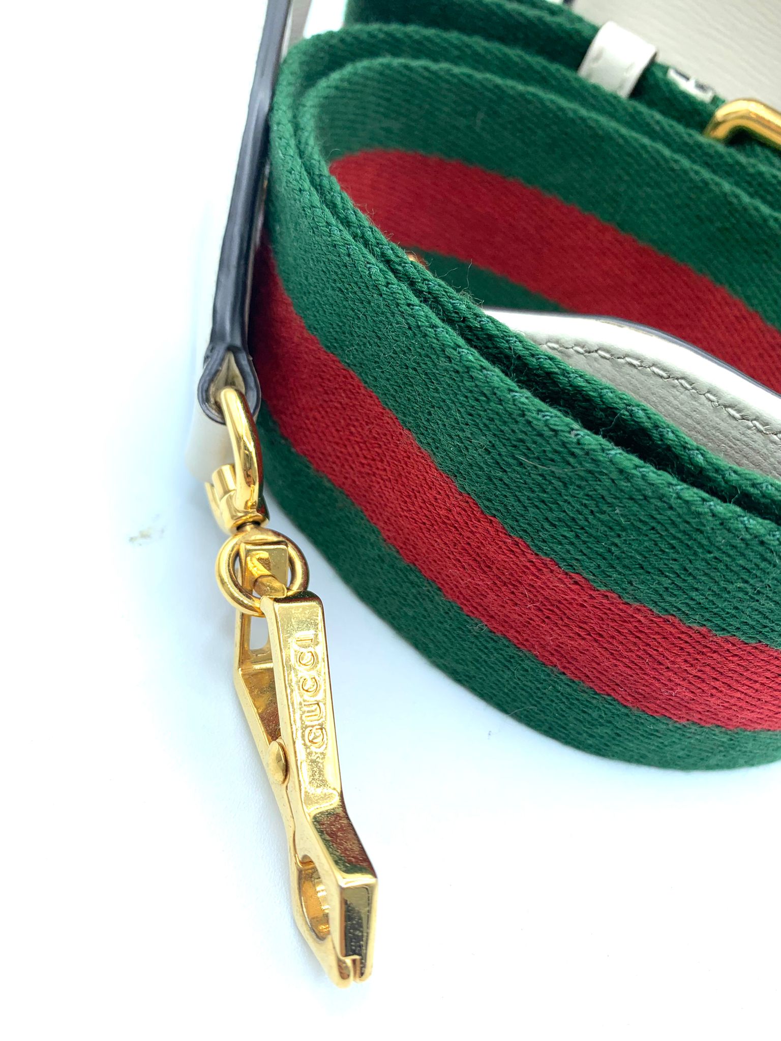 gucci horsebit 1955 mini cuero beige