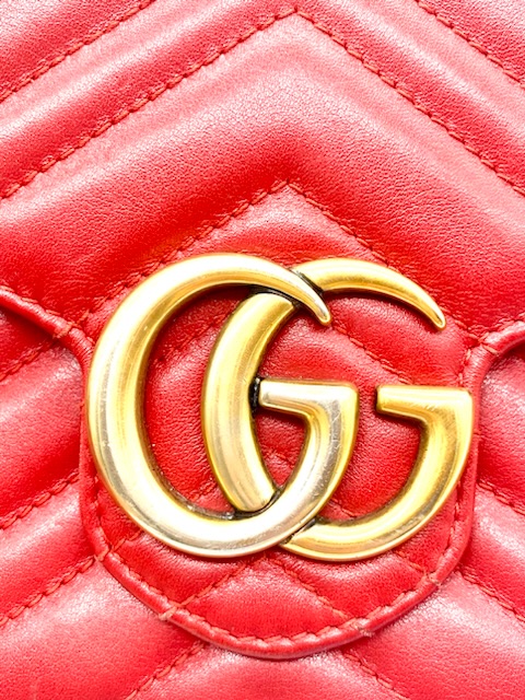 Gucci Marmont GG Wallet Chain