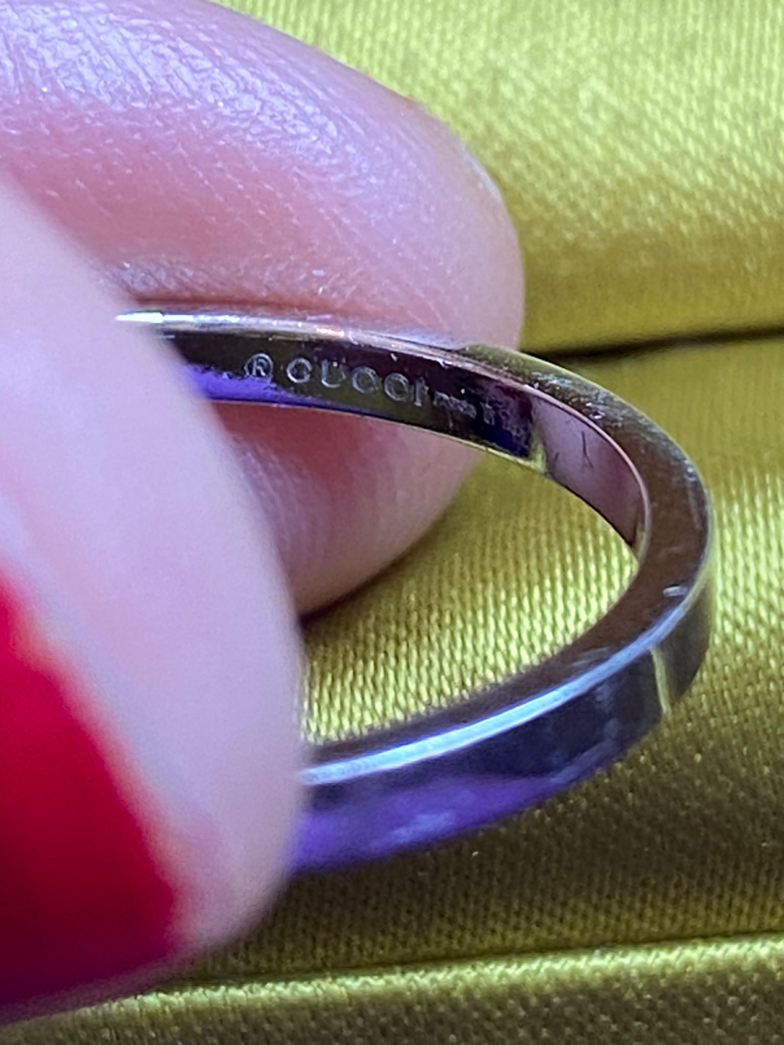 gucci white gold