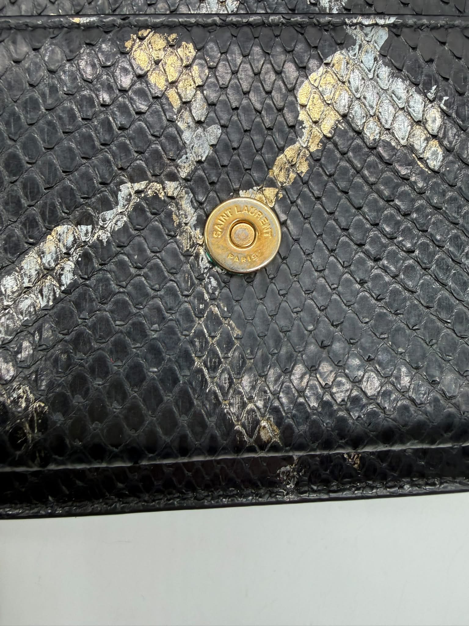 Kate Saint Laurent en piel de serpiente