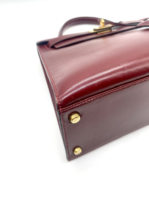 Kelly 28 box calf leather