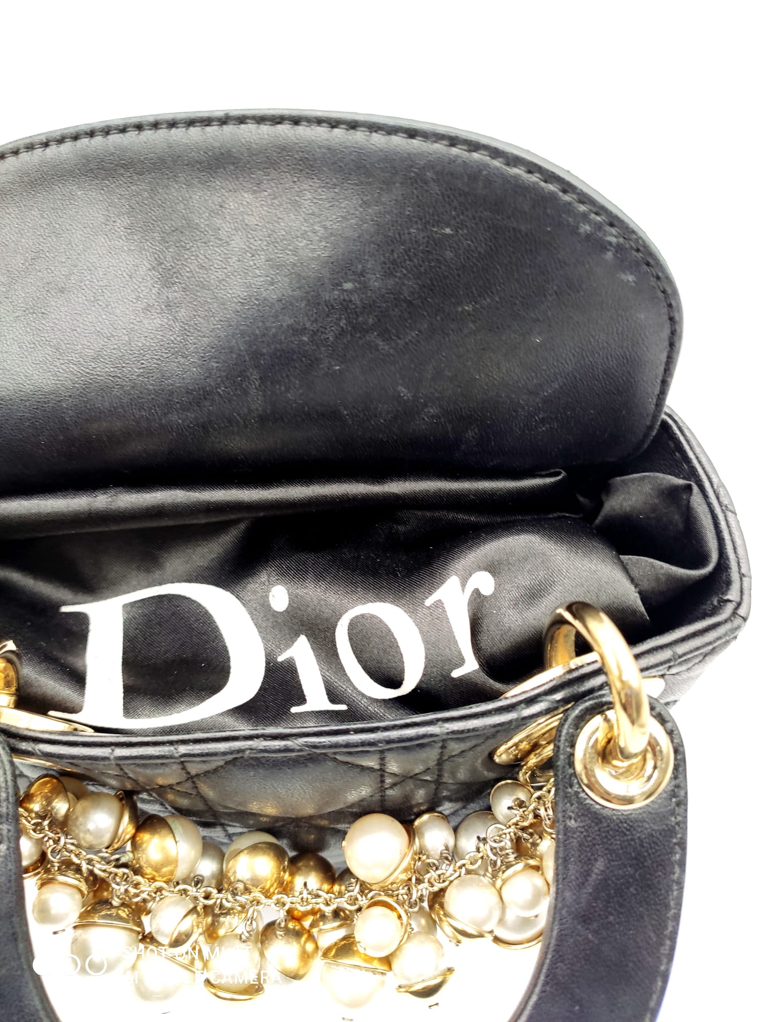 Lady Dior perlas