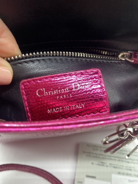 RESERVADO Lady Dior PM Lizard