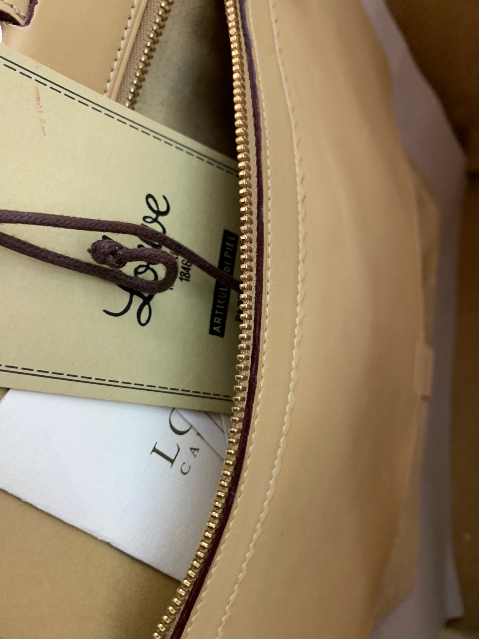 loewe vintage color beige