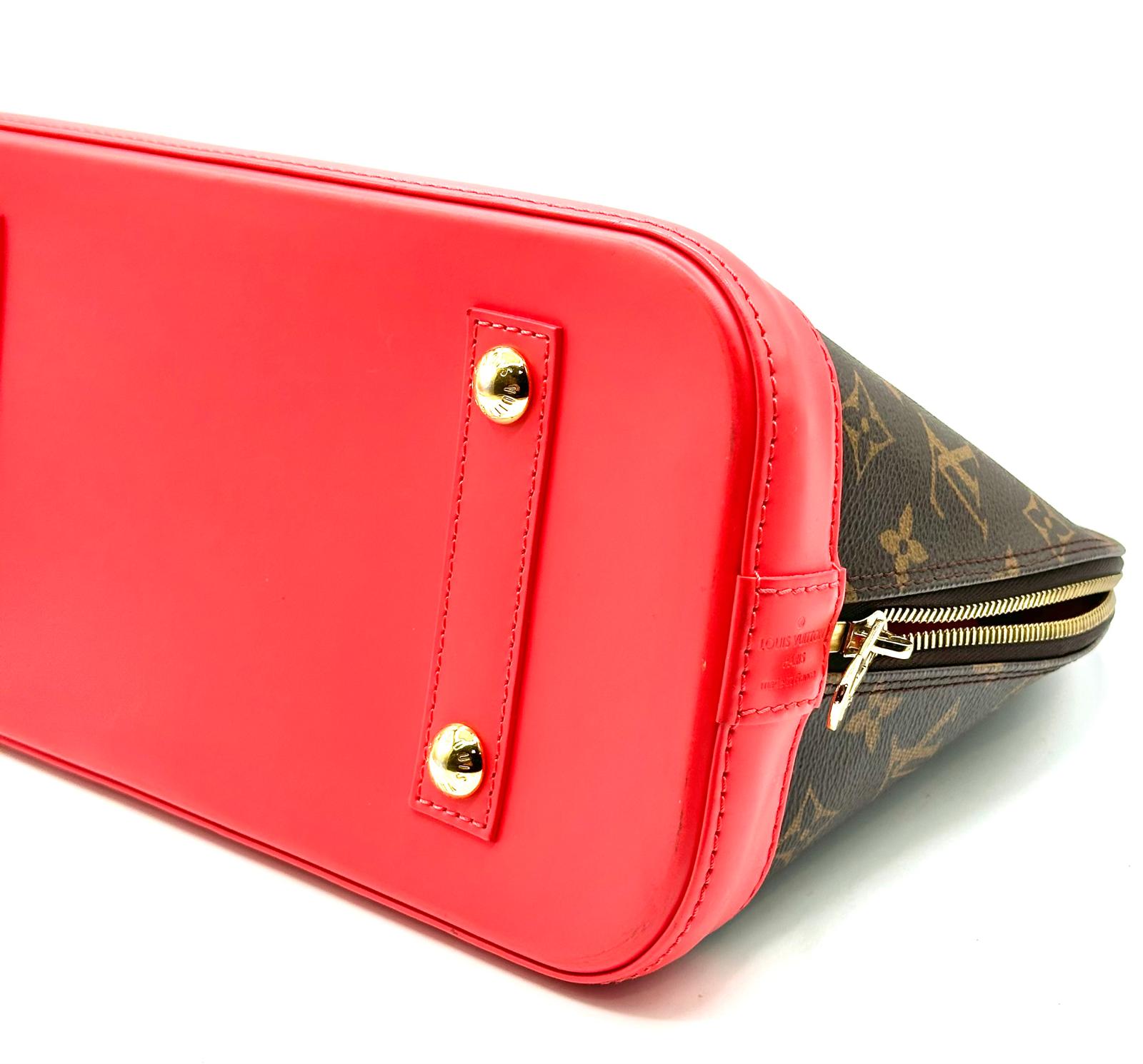 louis vuitton alma flamingo