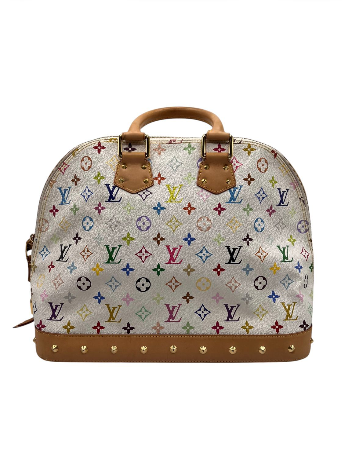 Louis Vuitton Alma Monogram Multicolor Murakami Blanco