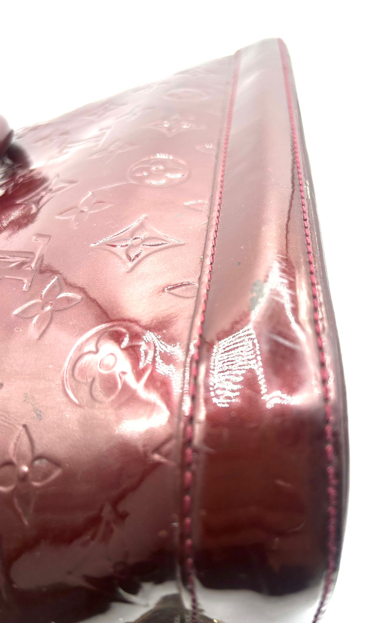 Louis Vuitton Alma PM Vernis burdeos