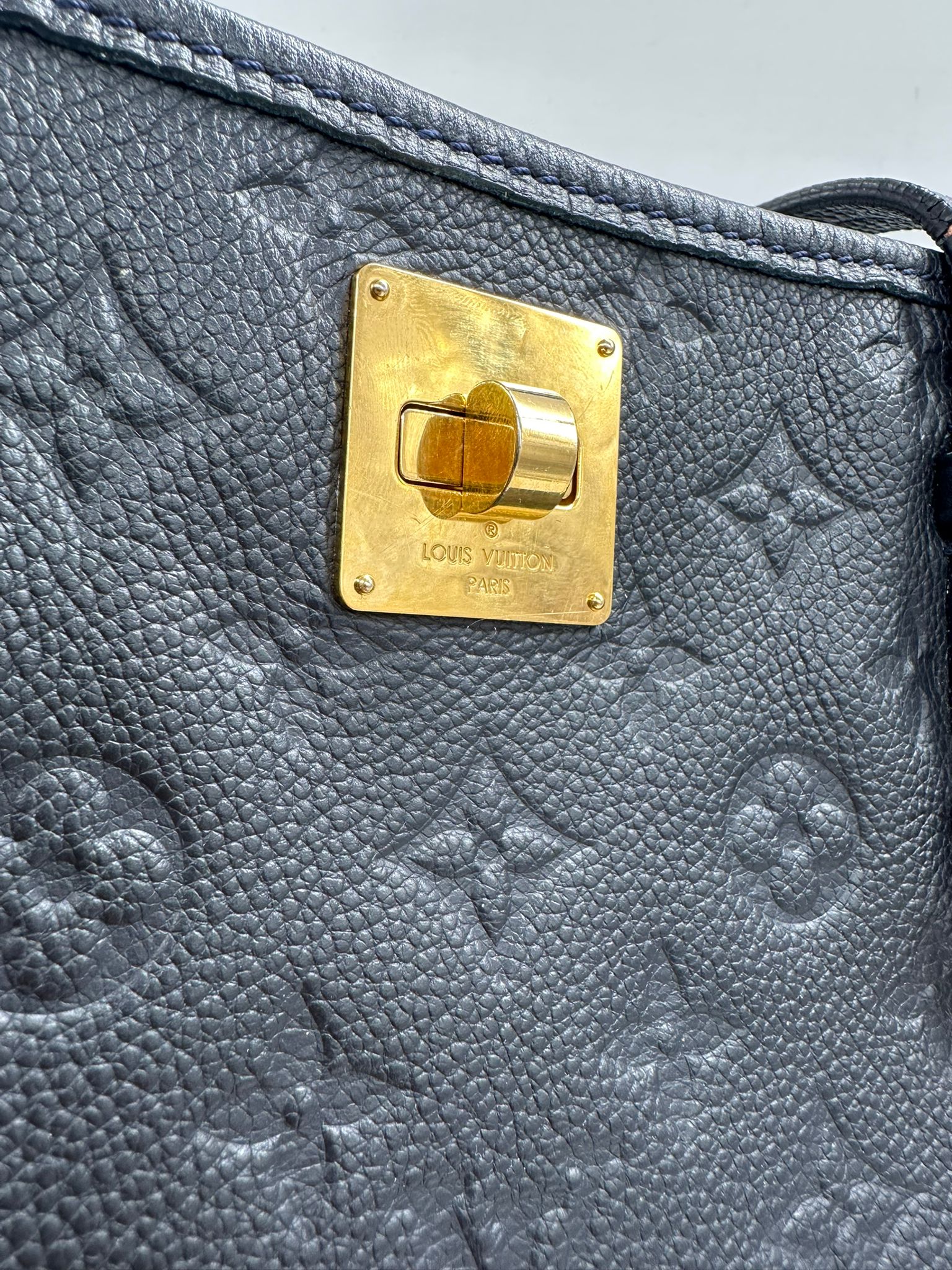 Louis Vuitton Citadine PM en cuero negro Empreinte