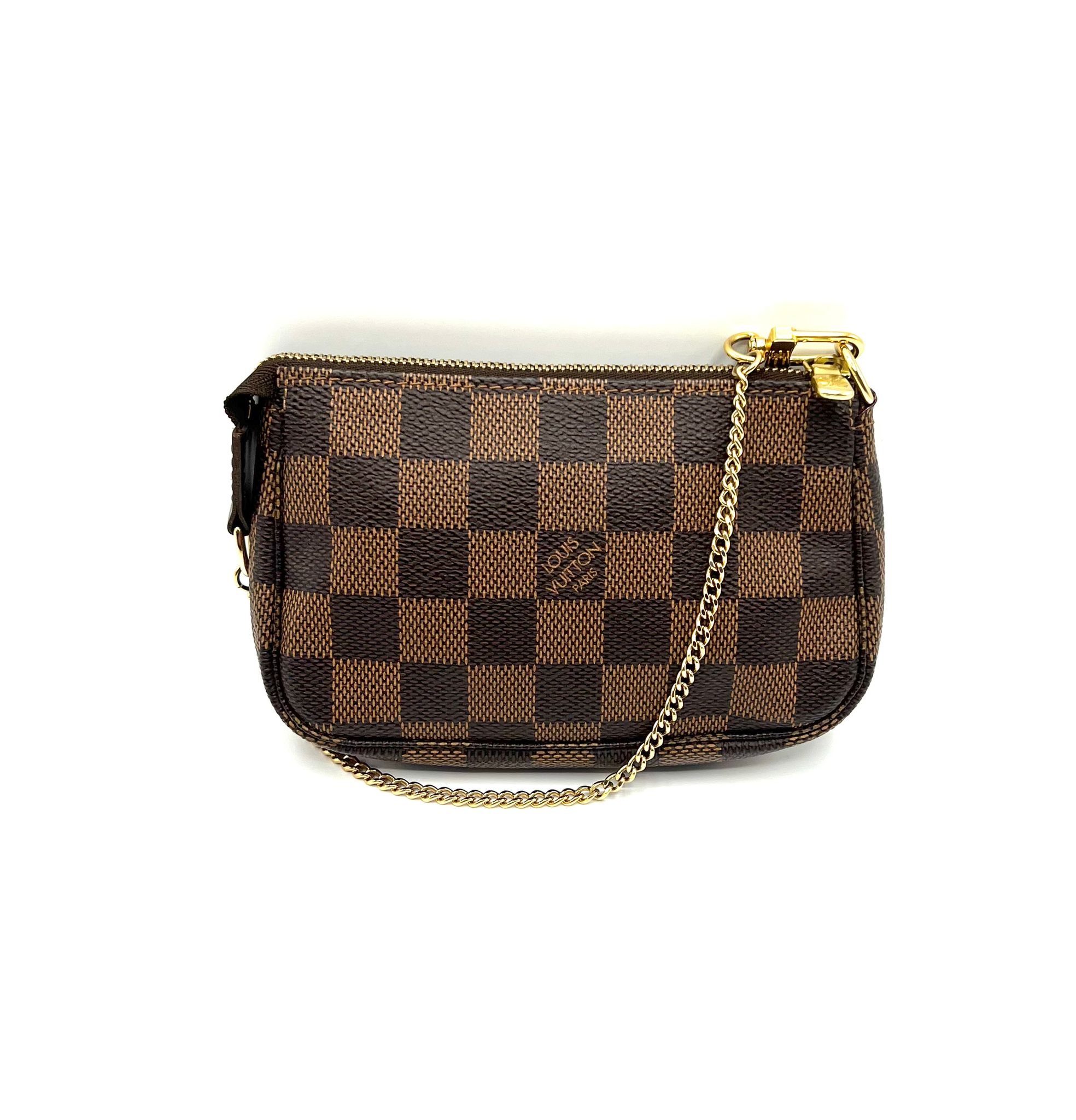 louis vuitton mini pochette damier ebane