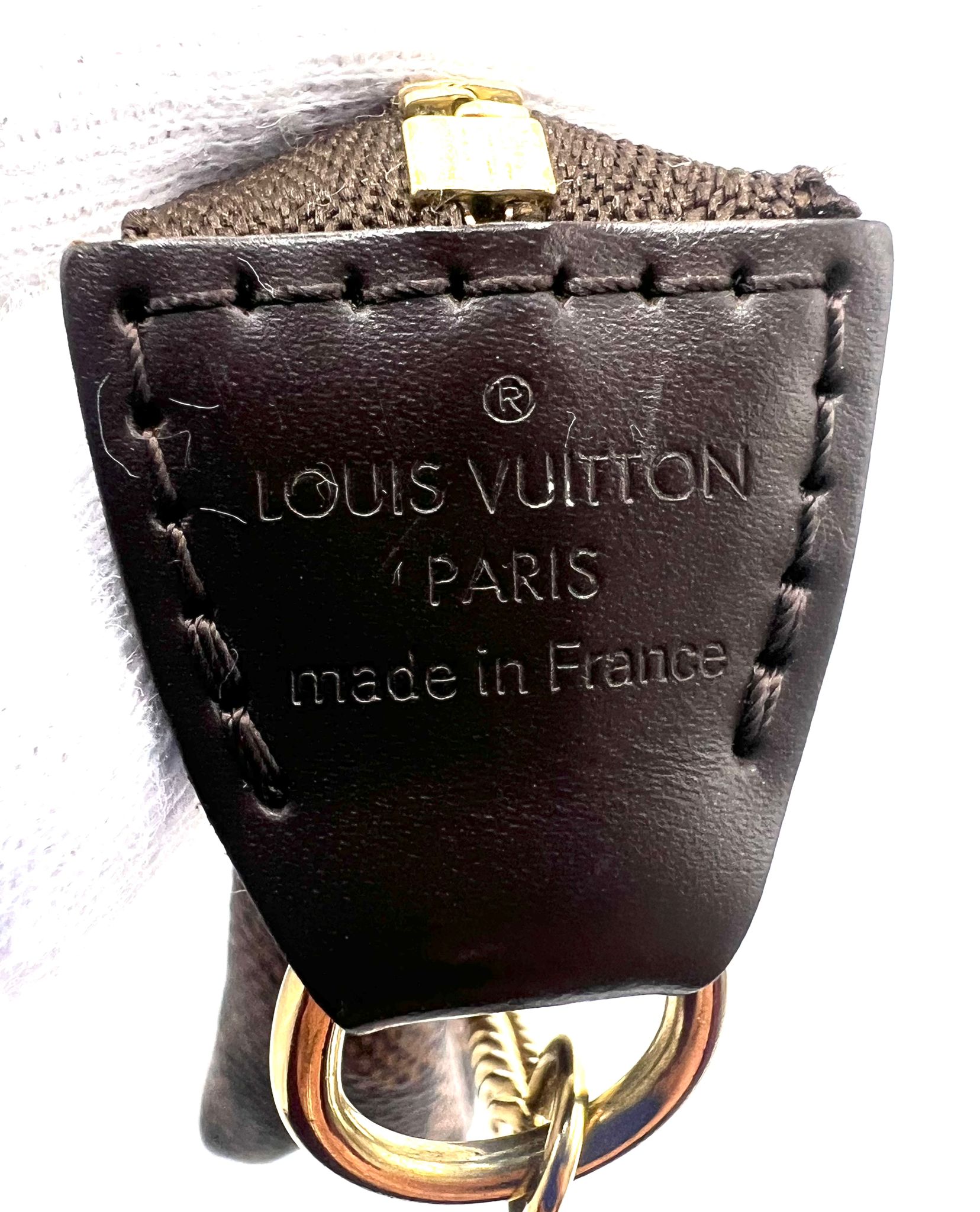 louis vuitton mini pochette damier ebane