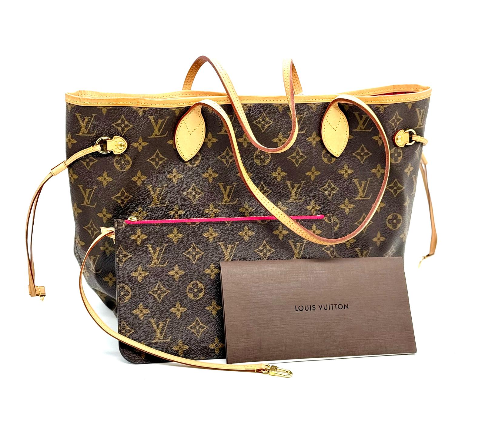louis vuitton neverfull MM + pochette