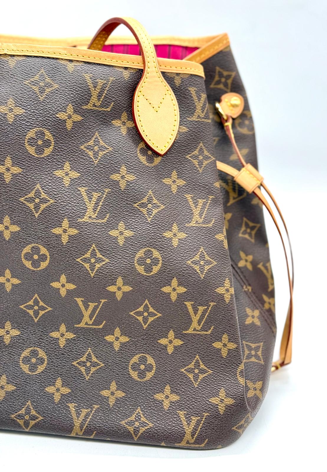 louis vuitton neverfull MM + pochette