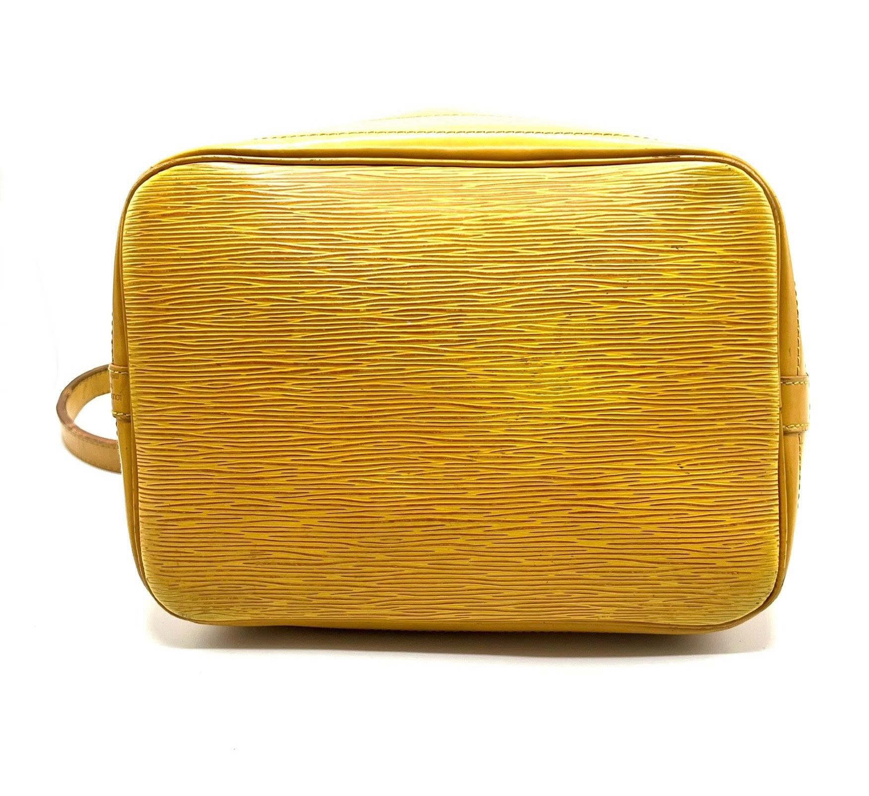 Louis Vuitton Noé Epi Amarillo