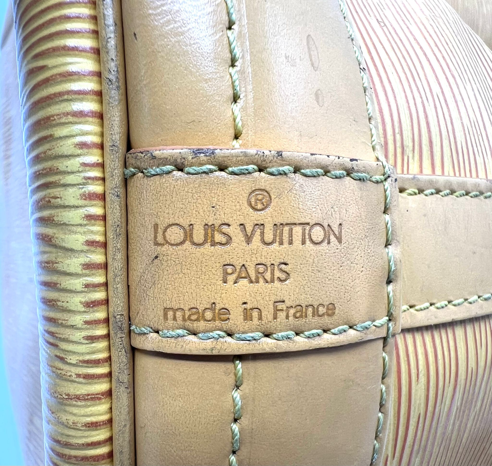 Louis Vuitton Noé Epi Amarillo