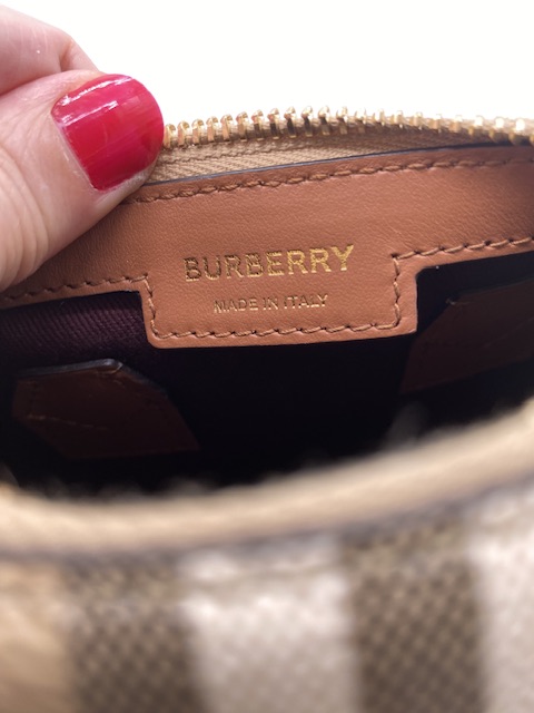Mini Burberry bowling