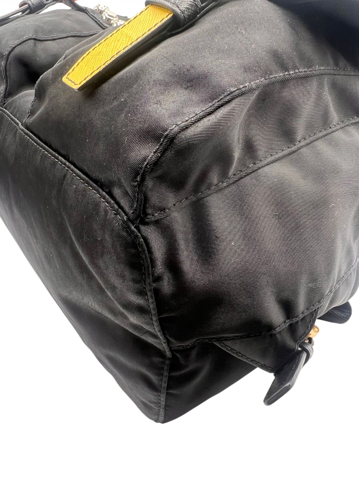 Mochila Prada Robot en nylon negro