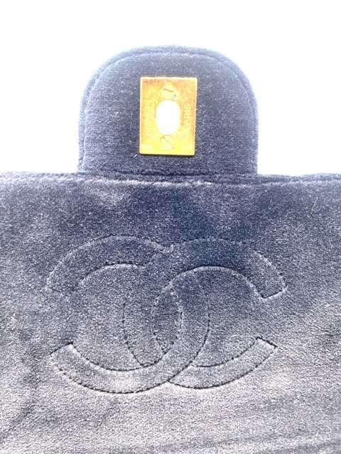 Mochila terciopelo Chanel