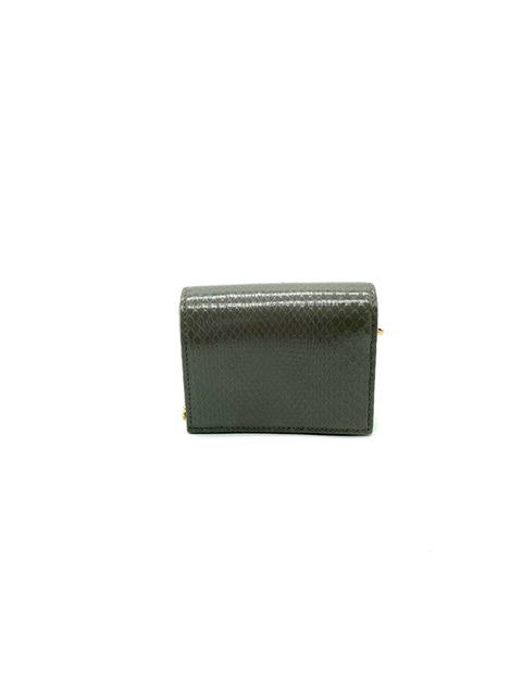 Monedero Zummy Gucci en piel de serpiente