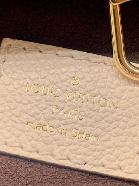 Never Full Louis Vuitton Cuero Blanco