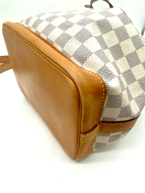Noé Petit en lona Damier Azur