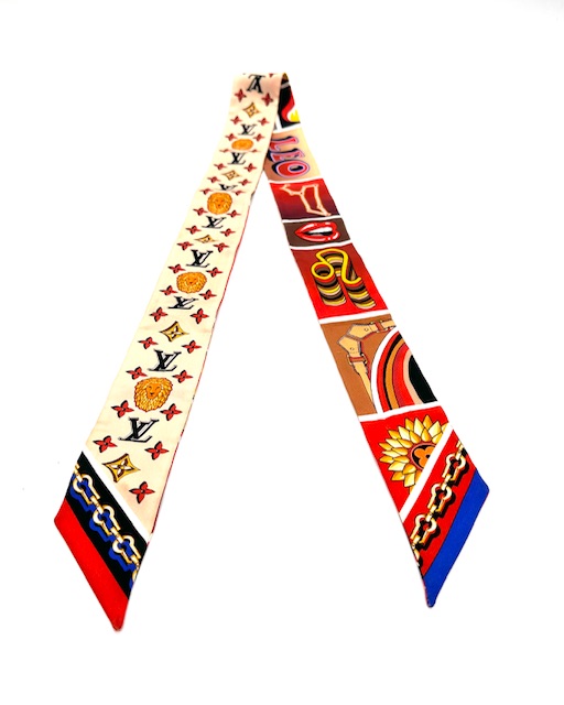 Pañuelo de seda Louis vuitton