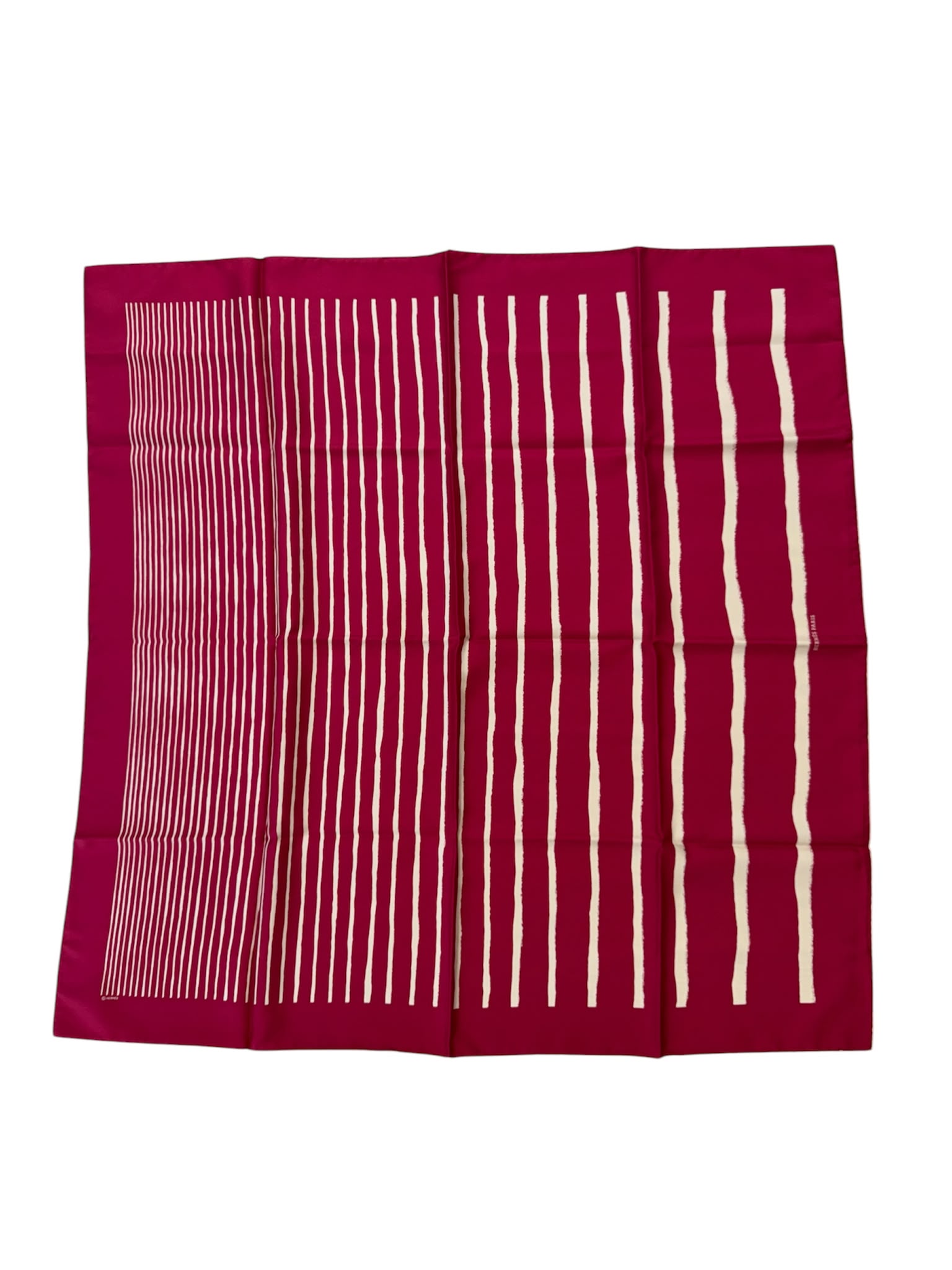 Pañuelo Gradient Stripe Twill Silk