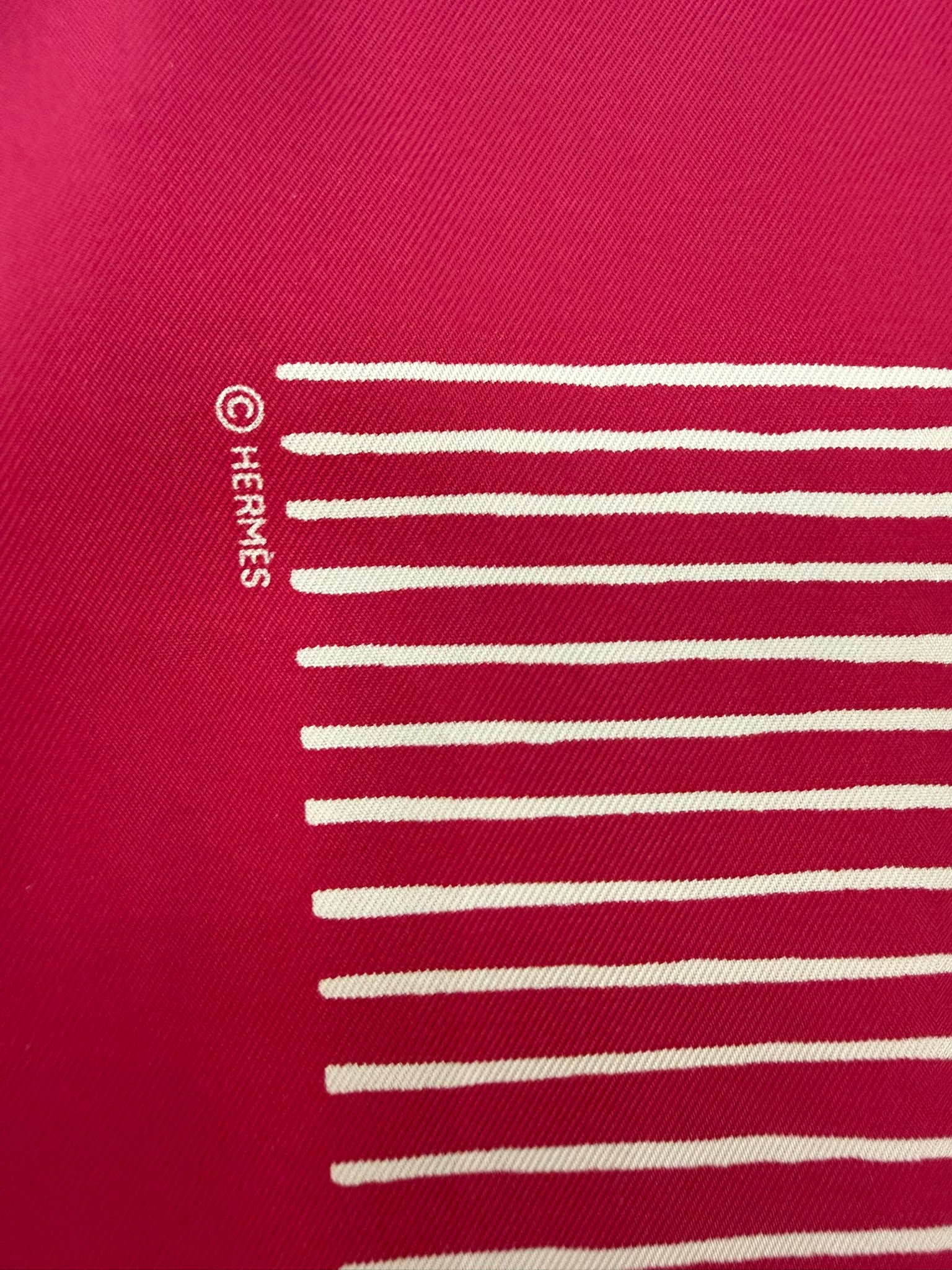 Pañuelo Gradient Stripe Twill Silk