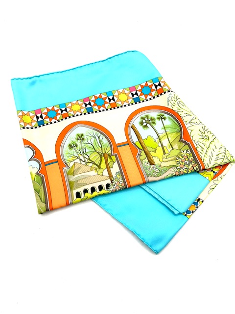 PAÑUELO HERMES SEDA D ANDALOUSIE