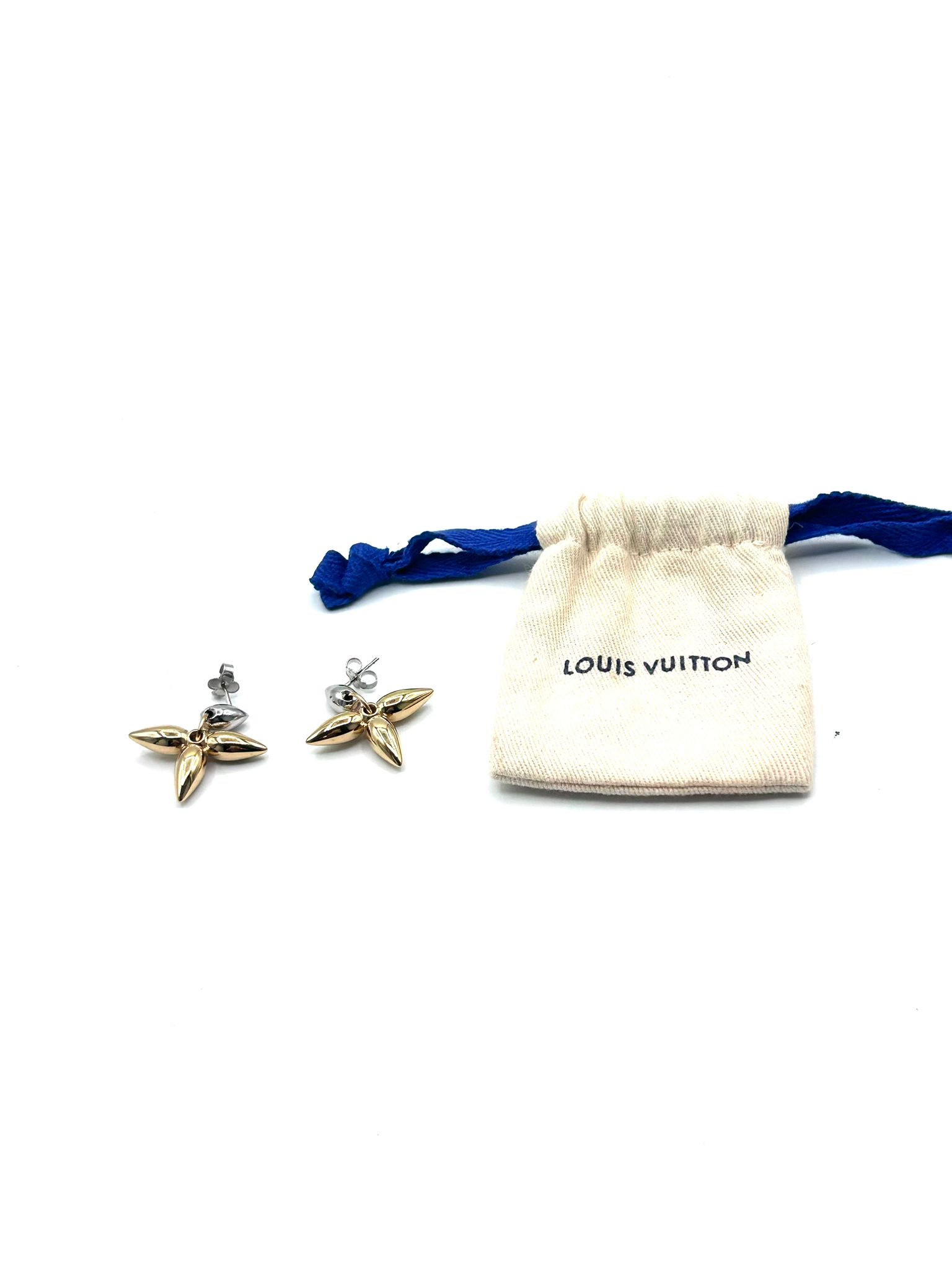 Pendientes bicolor Louis Vuitton