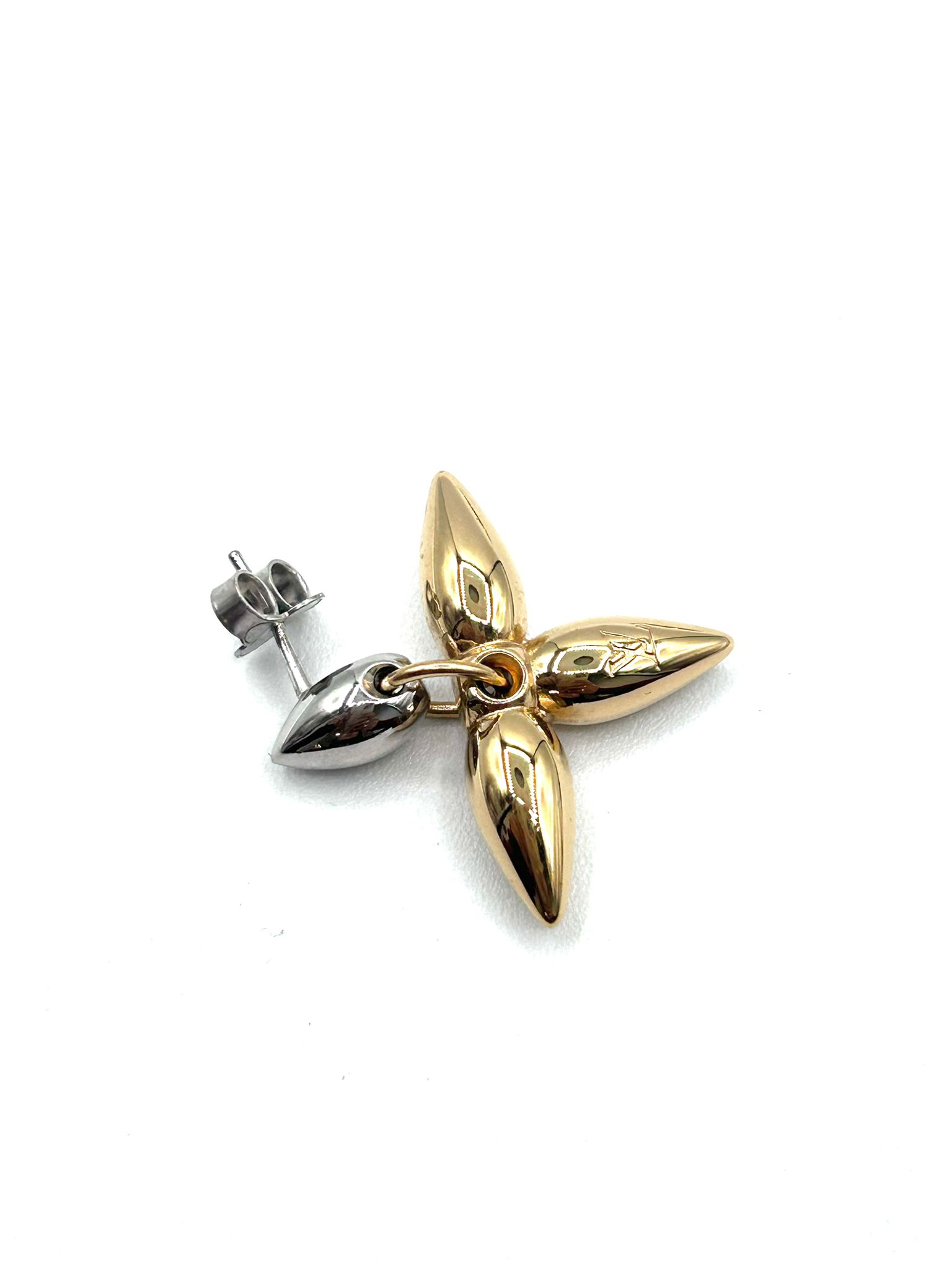 Pendientes bicolor Louis Vuitton