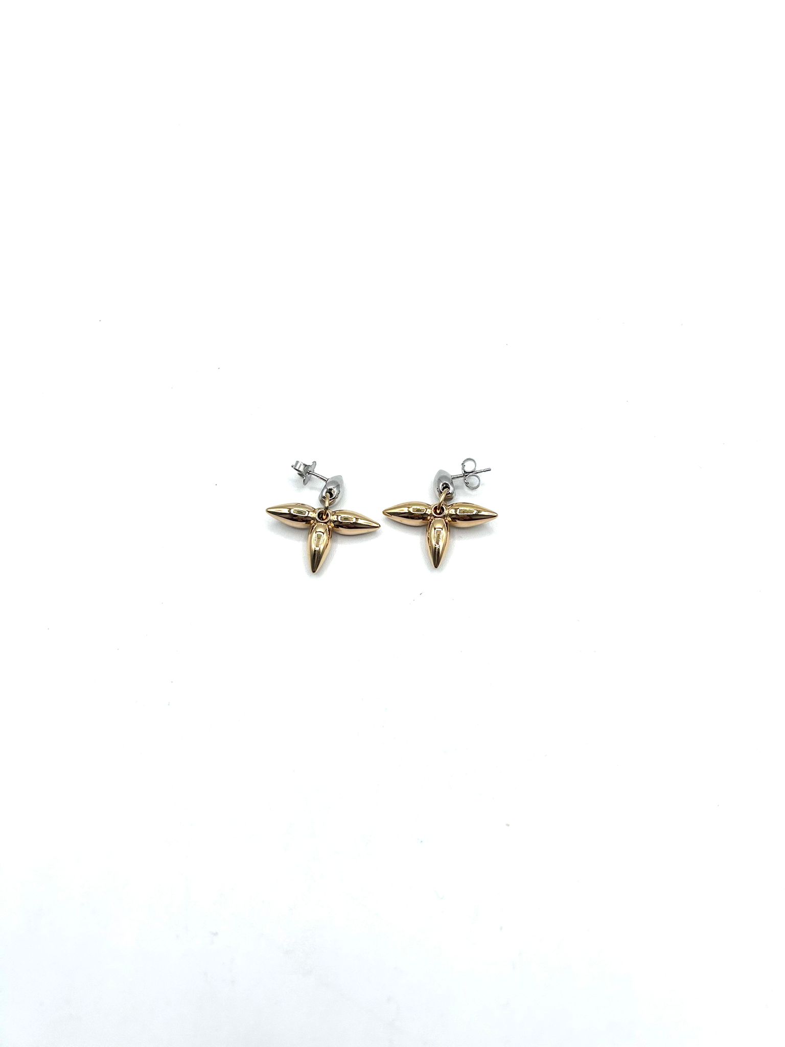 Pendientes bicolor Louis Vuitton