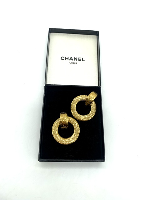 Pendientes Chanel doble posición