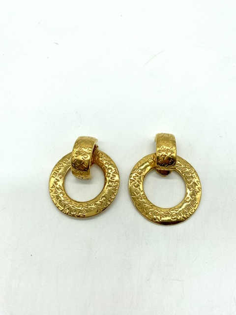 Pendientes Chanel doble posición