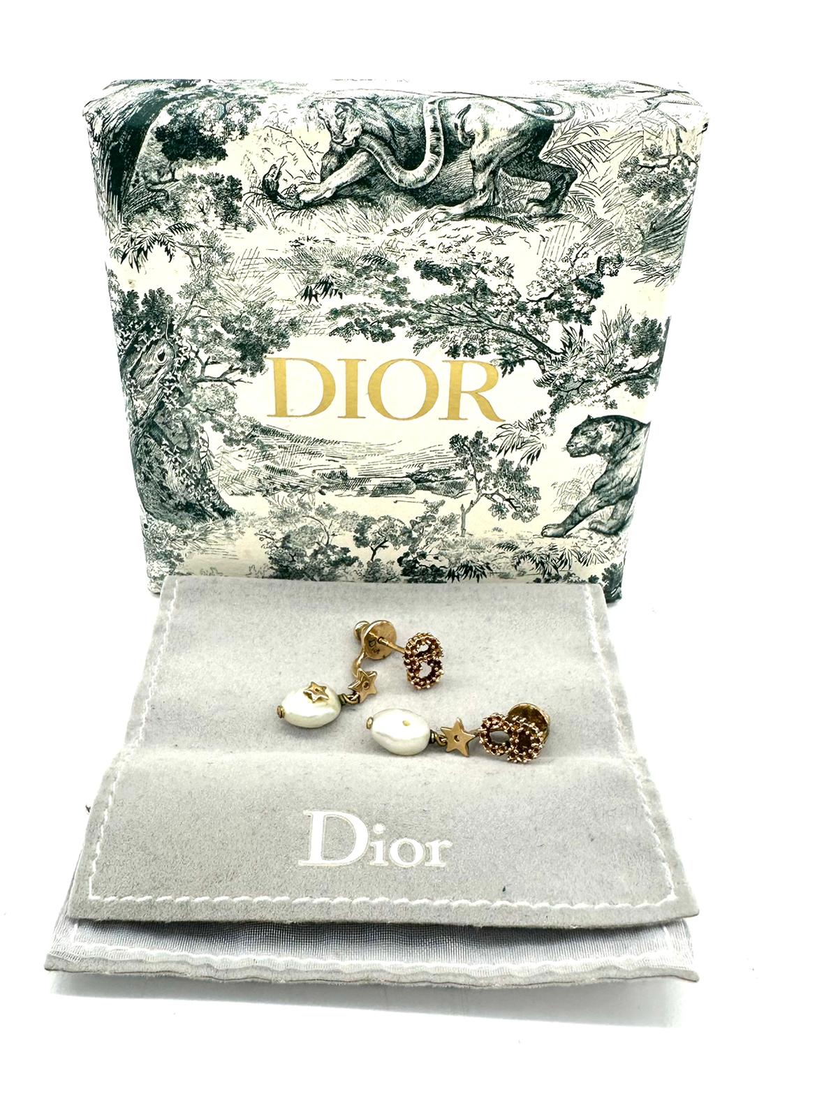 pendientes dior