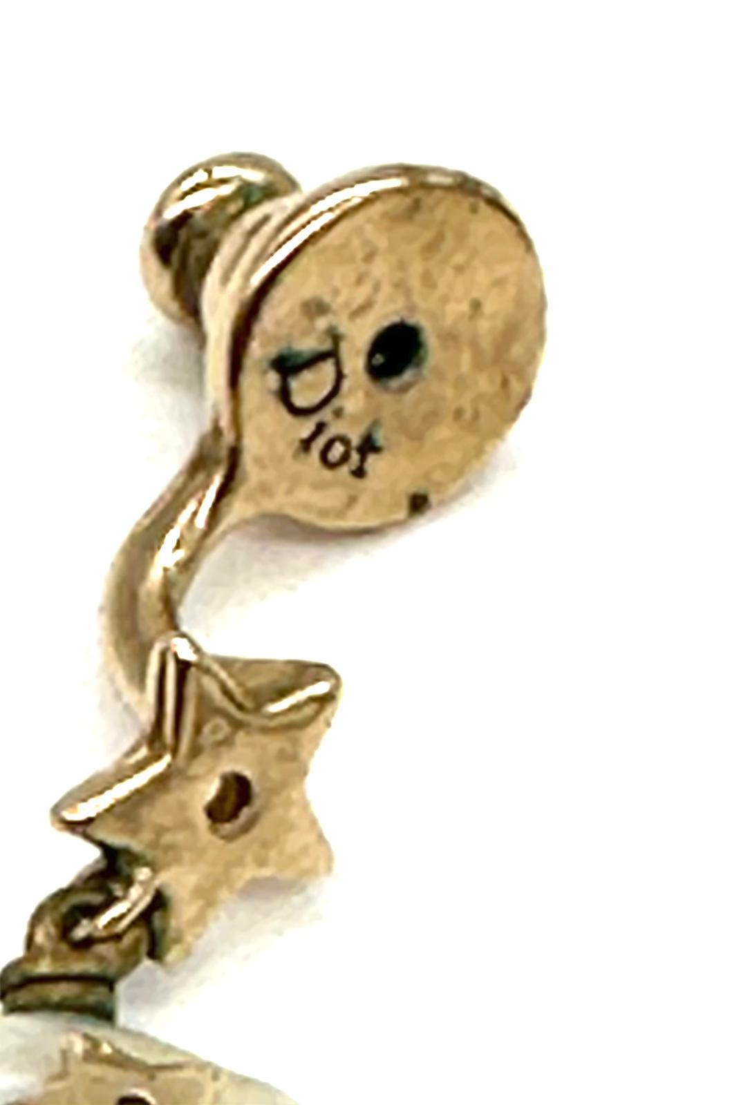 pendientes dior