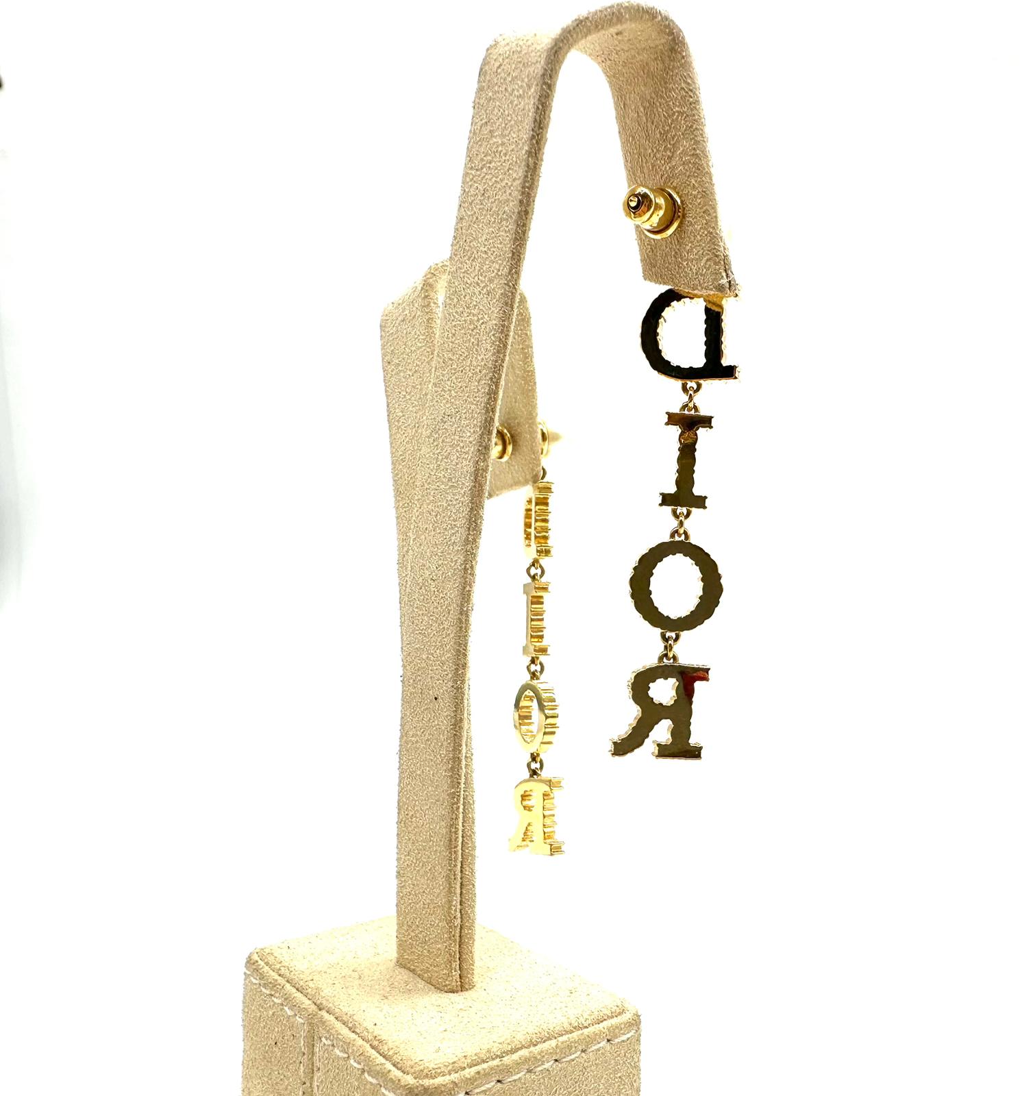 Pendientes Dior Drop