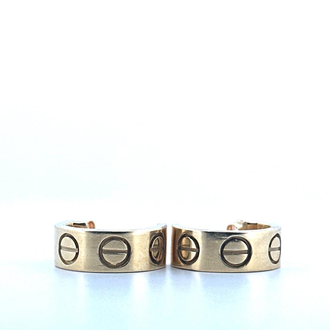 pendientes inspiración de Cartier