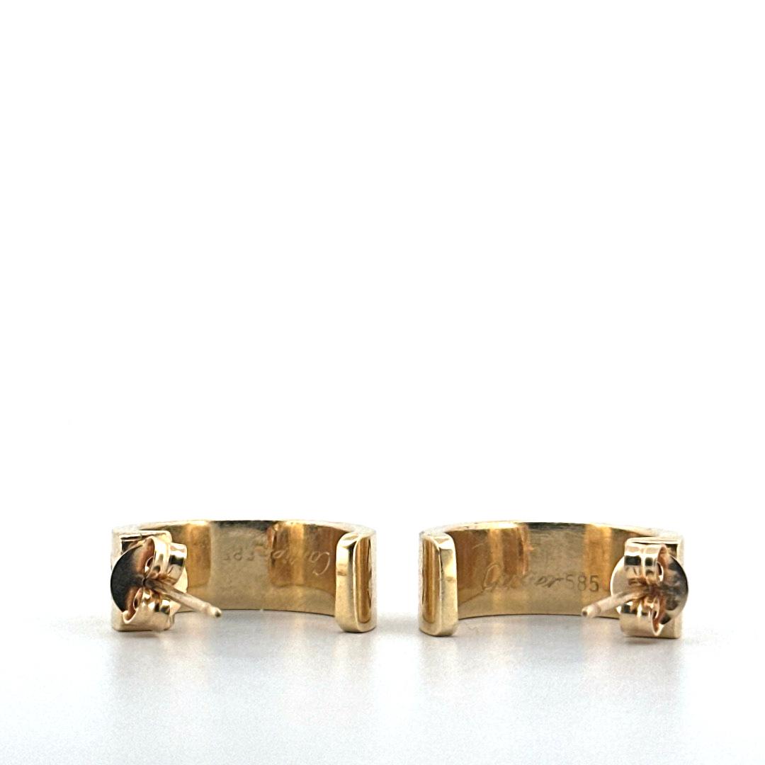 pendientes inspiración de Cartier