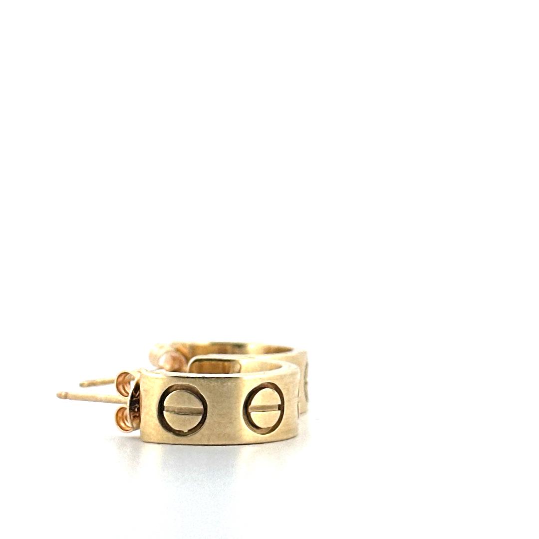 pendientes inspiración de Cartier